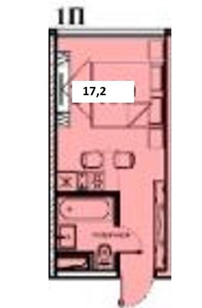 
   Продам 1-комнатную, 17.2 м², Депутатская ул, 10Б/1

. Фото 9.