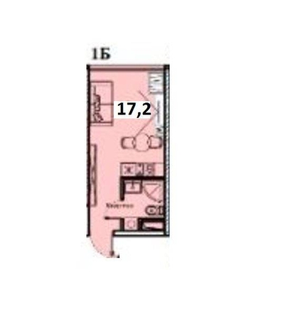 
   Продам 1-комнатную, 17.2 м², Депутатская ул, 10Б/1

. Фото 8.