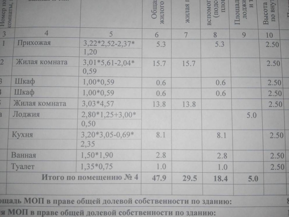 
   Продам 2-комнатную, 52.9 м², Центральная ул, 56

. Фото 8.