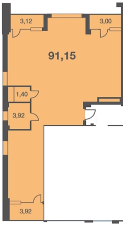 
   Продам 3-комнатную, 91.15 м², Старошоссейная ул, 5с9

. Фото 2.