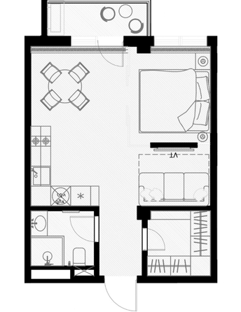 
   Продам 2-комнатную, 39.2 м², Ленина ул, 290/6с1

. Фото 2.