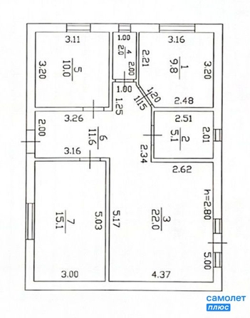 
   Продам дом, 80 м², Елизаветинская

. Фото 10.