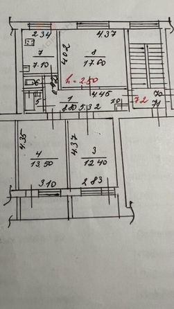 
   Продам 3-комнатную, 66 м², Ведомственная ул, 8

. Фото 15.