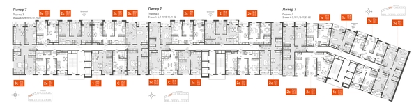 
   Продам 3-комнатную, 84.9 м², Колхозная ул, 5/2 к1

. Фото 2.