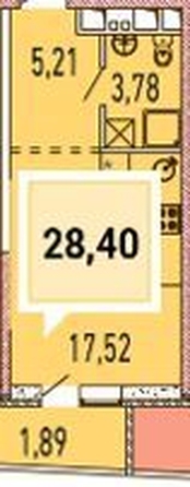 
   Продам студию, 26.3 м², Старокубанская ул, 137к1

. Фото 15.