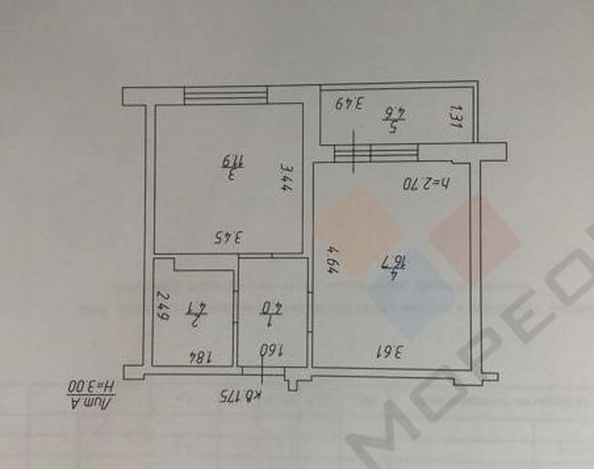 
   Продам 1-комнатную, 36.7 м², Мачуги В.Н. ул, 4/2

. Фото 24.