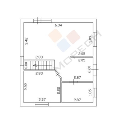 
   Продам дом, 90.2 м², Краснодар

. Фото 6.