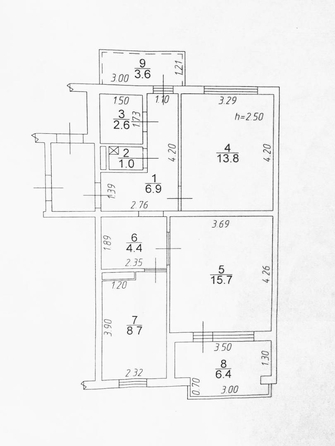 
   Продам 2-комнатную, 64 м², Мацестинская ул, 9

. Фото 12.