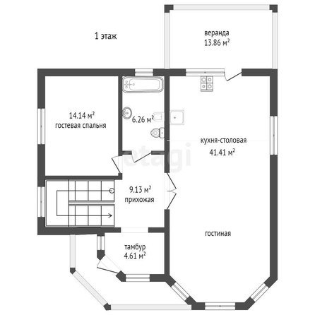 
   Продам дом, 165 м², Краснодар

. Фото 24.