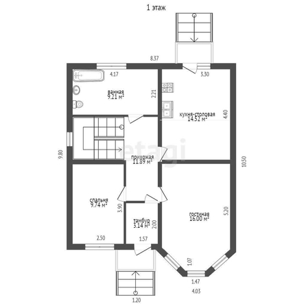 
   Продам дом, 129.3 м², Краснодар

. Фото 38.