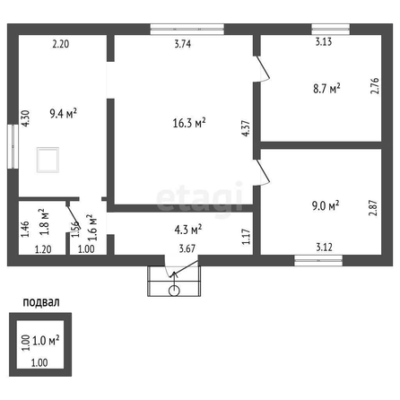 
   Продам дом, 52.1 м², Краснодар

. Фото 29.