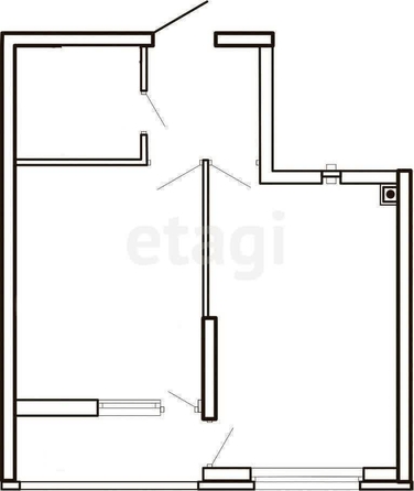 
   Продам 1-комнатную, 38.4 м², Западный Обход ул, 39/2

. Фото 12.