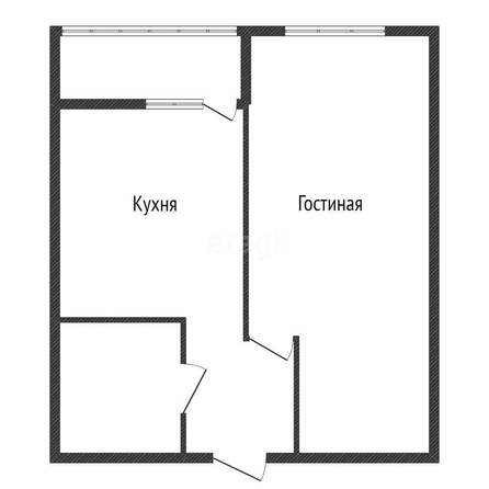 
   Продам 1-комнатную, 34.6 м², Заполярная ул, 39/2

. Фото 1.