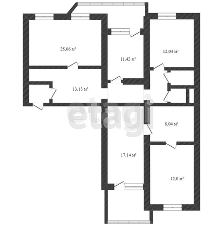 
   Продам 4-комнатную, 183 м², Баварская ул, 8

. Фото 19.