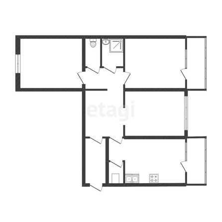 
   Продам 3-комнатную, 73.6 м², Ставропольская ул, 170

. Фото 31.