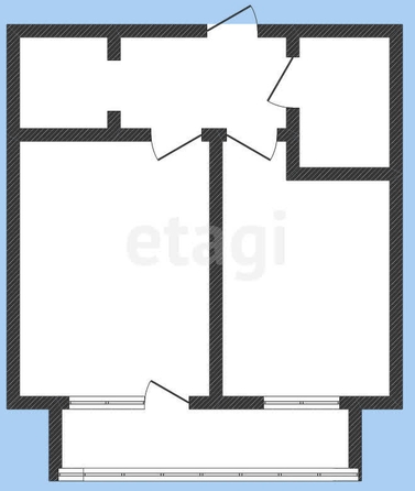 
   Продам 1-комнатную, 50 м², Кожевенная ул, 22

. Фото 9.