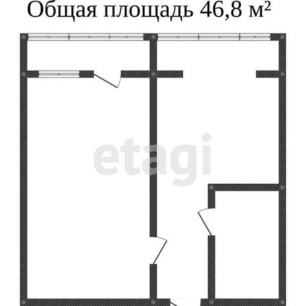 
   Продам 1-комнатную, 45 м², Кружевная ул, 3

. Фото 28.