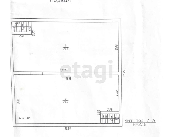 
   Сдам помещение свободного назначения, 646 м², Ставропольская ул, 63

. Фото 12.