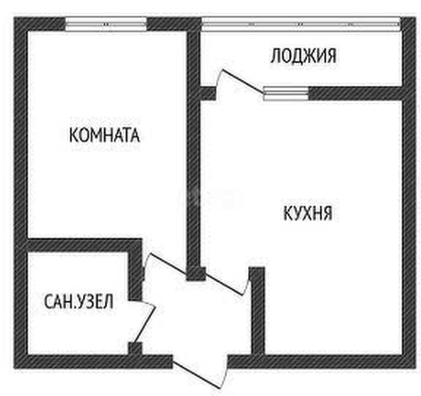 
   Продам 1-комнатную, 35.13 м², Ural (Урал)

. Фото 1.