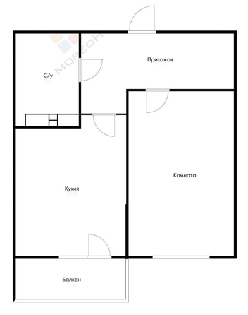 
   Продам 1-комнатную, 36.3 м², Героя Ростовского ул, 8к5

. Фото 11.