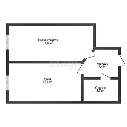 
   Продам 1-комнатную, 35.2 м², Марины Цветаевой ул, 1

. Фото 7.