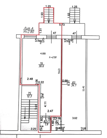 
   Продам торговое помещение, 5 м², Атарбекова ул, 22

. Фото 2.