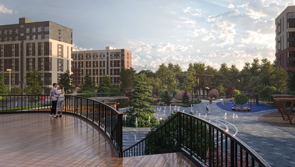 
  Продается 1-комн. квартира 43.77 м², в ЖК Зеленая территория, литера 1.3. Фото 29.
