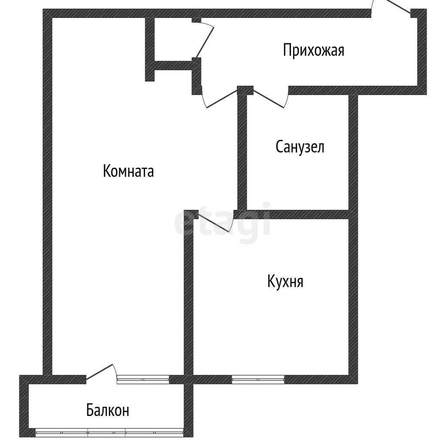 
   Продам 1-комнатную, 31.1 м², Рашпилевская ул, 128

. Фото 11.