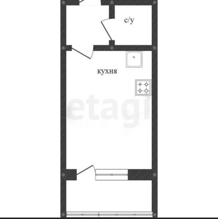 
   Продам студию, 19.3 м², Тепличная ул, 62/1 к5

. Фото 19.