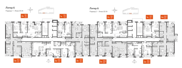 
   Продам 3-комнатную, 101.35 м², Колхозная ул, 5/2 к3

. Фото 1.