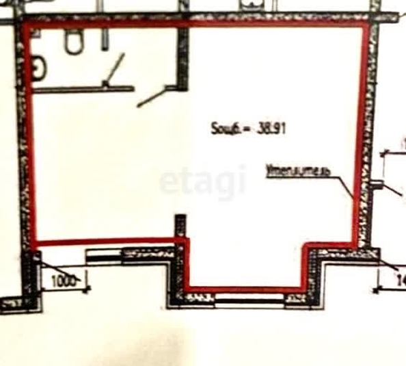 
   Сдам помещение свободного назначения, 40 м², Скандинавская ул, 1 кор 2

. Фото 9.