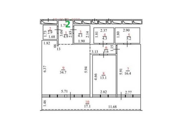 
   Продам 3-комнатную, 161.8 м², Орджоникидзе ул, 11/1

. Фото 6.