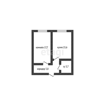 
   Продам 1-комнатную, 42.8 м², 2-я Тверская ул, 2

. Фото 8.