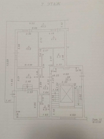 
   Продам 2-комнатную, 107 м², Калинина ул, 150к12

. Фото 1.