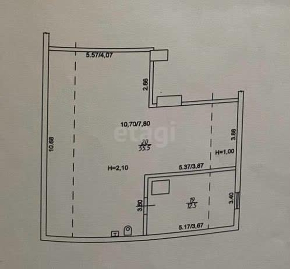 
   Продам 3-комнатную, 144 м², Красная ул, 74

. Фото 9.