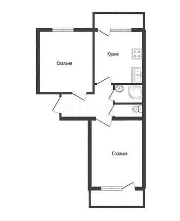 
   Продам 2-комнатную, 59.8 м², Героя Ростовского ул, 8/1

. Фото 1.