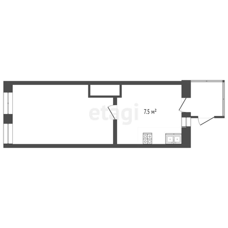 
   Продам 1-комнатную, 34.9 м², Митрофана Седина ул, 102

. Фото 10.