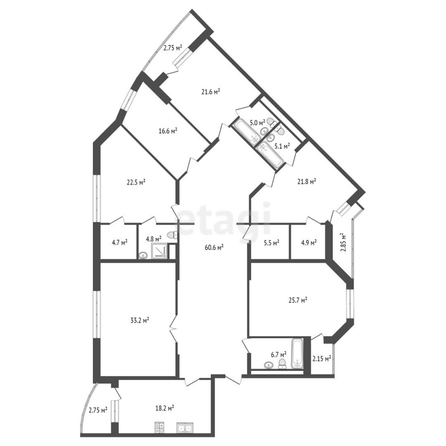 
   Продам 6-комнатную, 257 м², Федора Лузана ул, 23

. Фото 9.