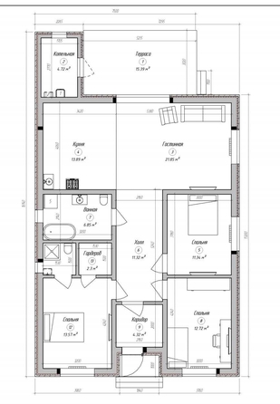 
   Продам дом, 103 м², Цибанобалка

. Фото 15.