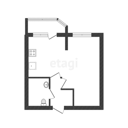 
   Продам 1-комнатную, 36.3 м², Мачуги В.Н. ул, 166А

. Фото 25.