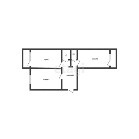 
   Продам 2-комнатную, 62.8 м², Душистая ул, 37

. Фото 7.