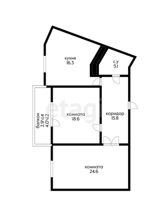 
   Продам 2-комнатную, 80.7 м², Гаврилова П.М. ул, 27/1

. Фото 12.