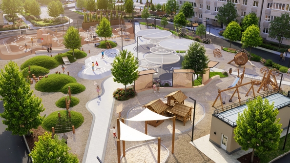 
  Продается 1-комн. квартира 41.3 м², в ЖК Облака-3, дом 1. Фото 7.