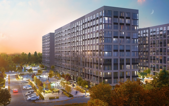 
  Продается 1-комн. квартира, 42.1 м², ЖК Небо, литера 5
. Фото 2.