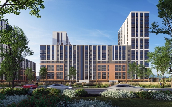 
  Продается 3-комн. квартира, 77 м², ЖК Архитектор, литера 1.1
. Фото 1.