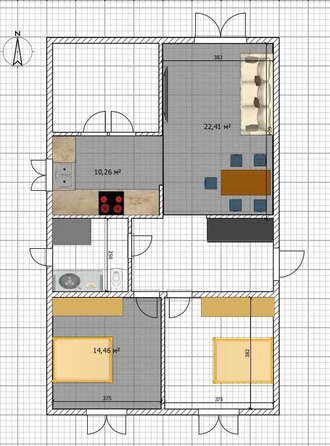 
  Продается дом, 80 м², станица Гостагаевская
. Фото 15.