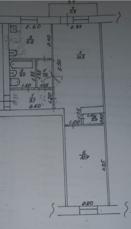 
  Продается 2-комн. квартира, 44 м², Горького ул, д. 64
. Фото 16.