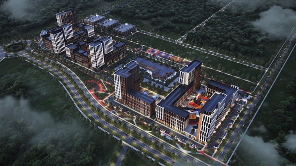 
  Продается 1-комн. квартира, 45.5 м², ЖК Эрмитаж, дом Малевич, к 1.2
. Фото 3.