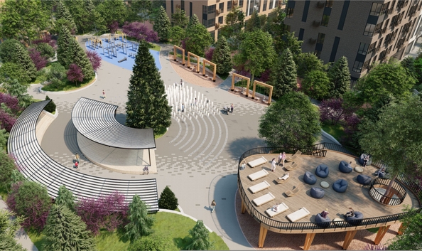
  Продается 2-комн. квартира, 61.4 м², ЖК Зеленая территория, литера 1.1
. Фото 11.