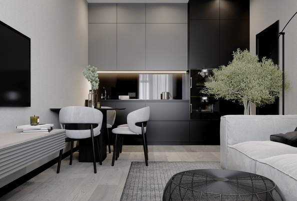
  Продается студия, 23.18 м², ЖК Теплые Края, 1 очередь литер 3
. Фото 2.